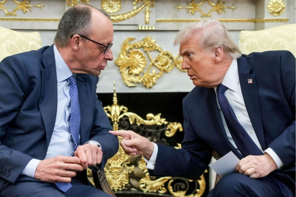 Trump envia recado duro a Olaf Scholz: "Não interfira no Irã"