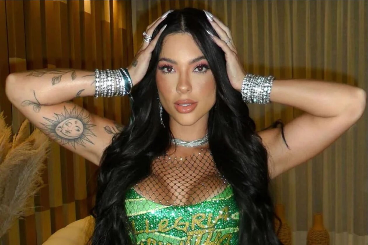 Confusão: Rayane Figliuzzi discute com policial em evento de Romário