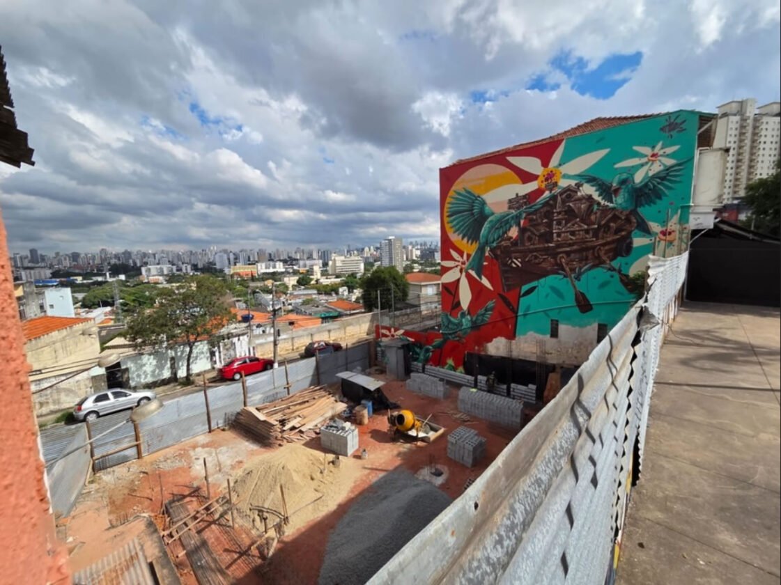 Freguesia do Ó: Obra irregular bloqueia mirante e ameaça polo cultural Freguesia do Ó: Obra irregular bloqueia mirante e ameaça polo cultural