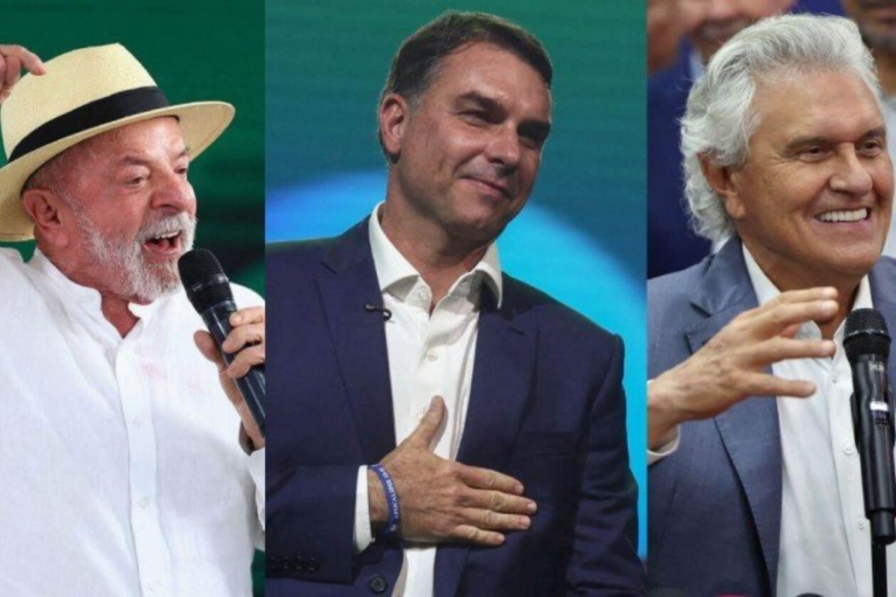 Alerta na disputa presidencial: Lula empata com Flávio Bolsonaro e Caiado