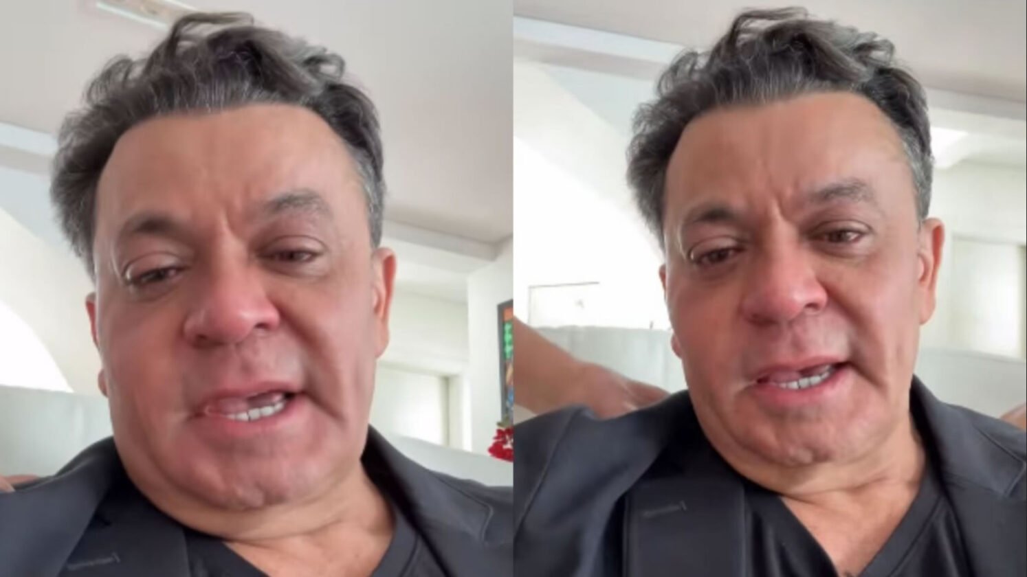 A angústia de Frank Aguiar: cantor vai às lágrimas ao perder o último adeus ao pai