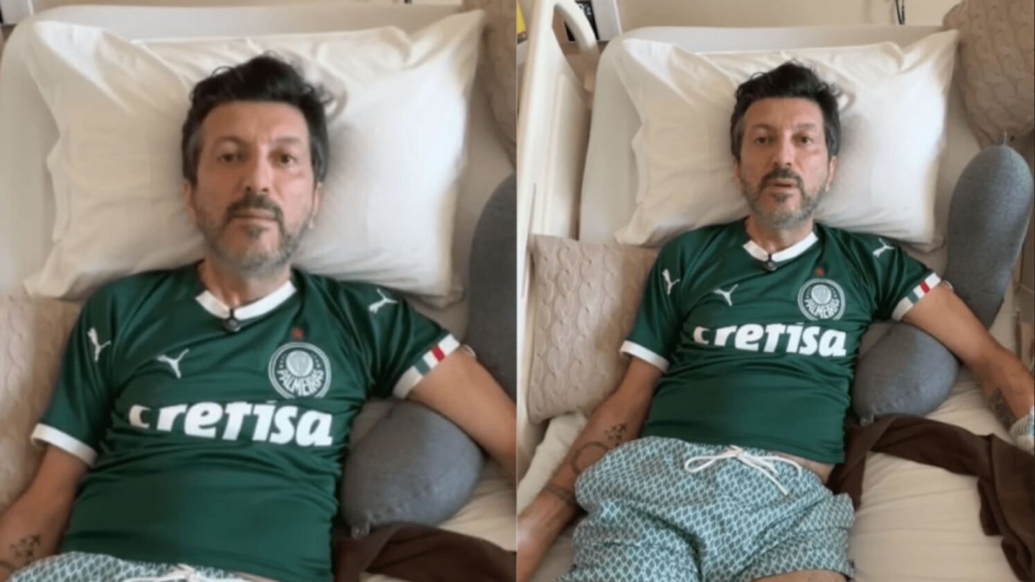 O apelo emocionante de Lito Sousa ao aparecer em público pela primeira vez após descobrir doença
